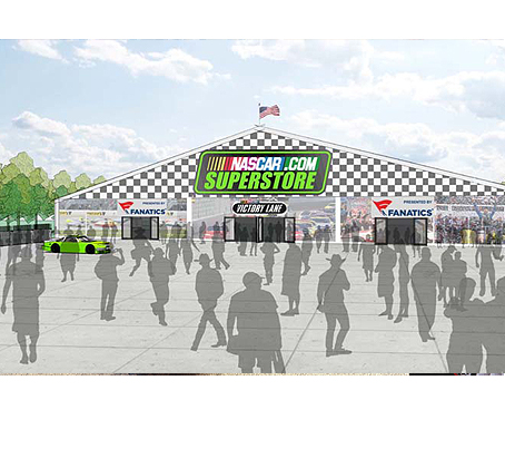 Fanatics Retail Group, Prototype Retail Store-NASCAR Sprint Cup Series Circuit